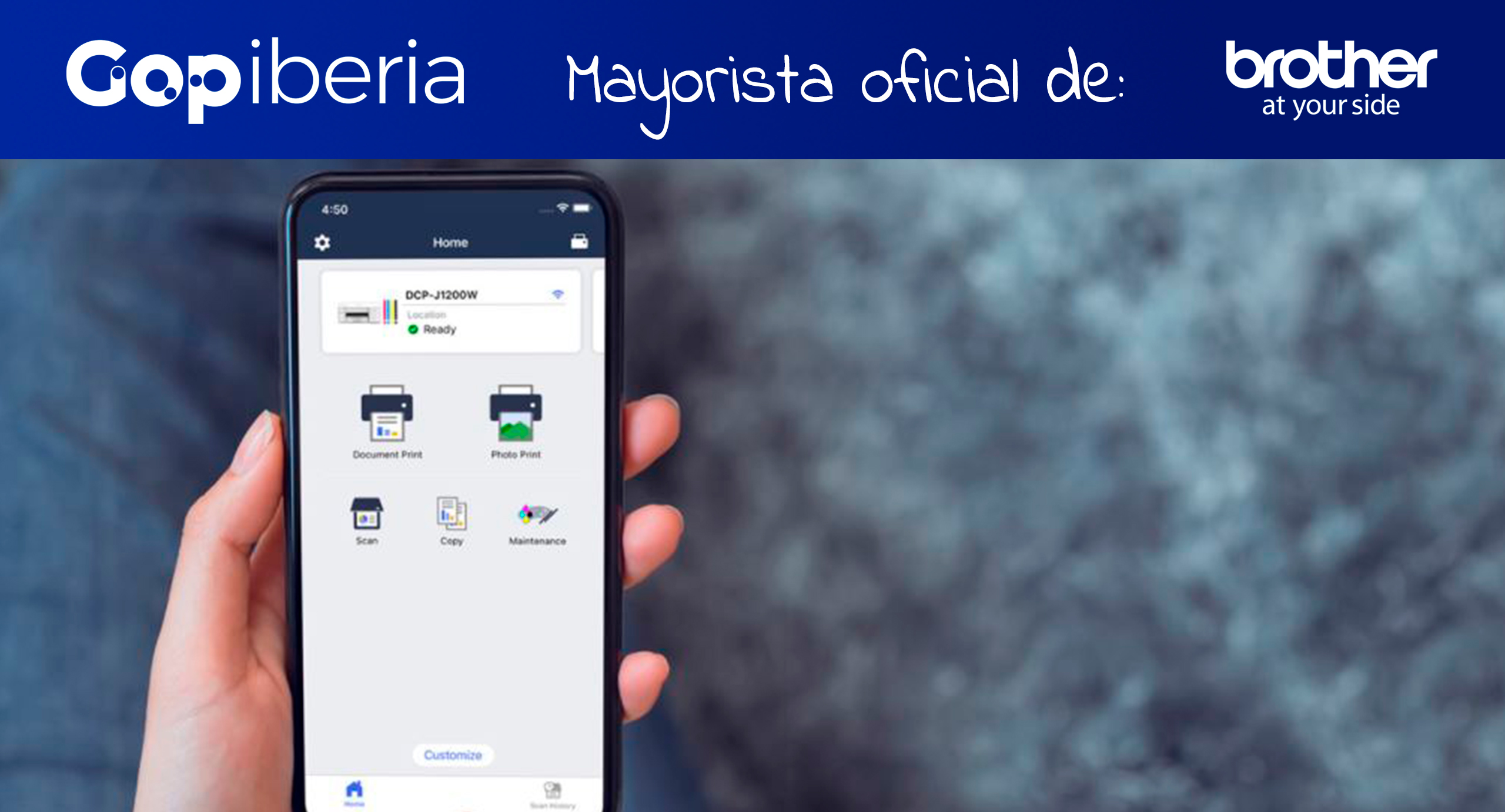 Disparidad Hospitalidad enfocar Brother lanza una nueva aplicación para controlar la impresora desde el  móvil – GOP Iberia